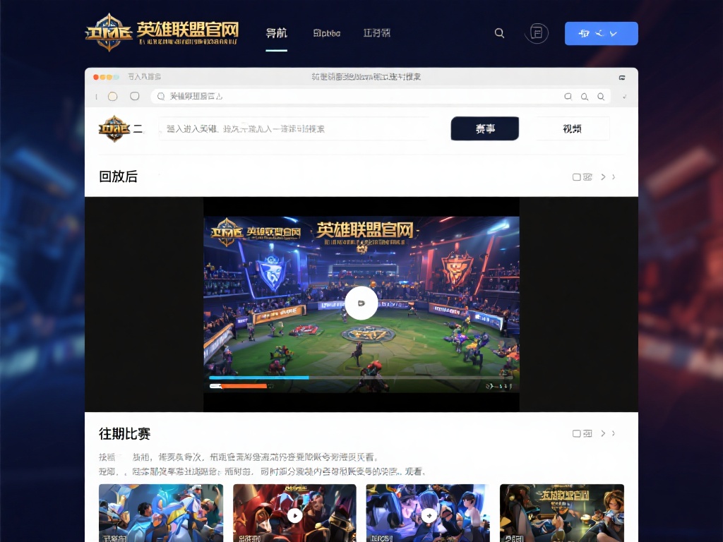 如何在英雄联盟官网轻松观看比赛回放直播技巧